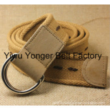 New Fashion Woven Polyester Cotton Belt